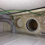 島田市阪本　一般住宅洗濯機排水管水漏れ修理