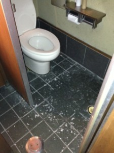 浜松市浜北区内野 洋式トイレ詰まり修理