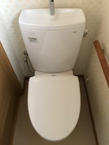 掛川市旭ヶ丘　トイレ水漏れ修理