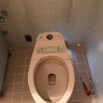 静岡市駿河区池田 洋式トイレ脱着作業