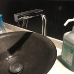 富士市　店舗手洗い水栓水漏れ修理