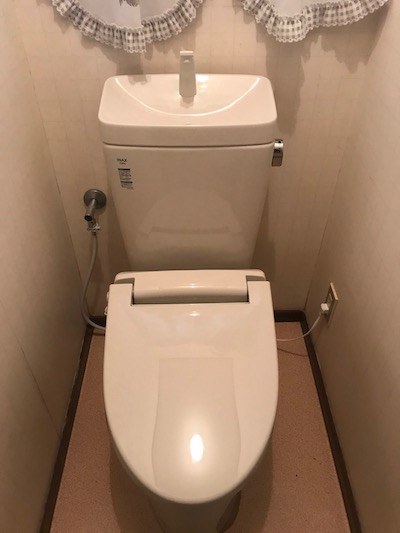 藤枝市　洋式トイレ水漏れ修理
