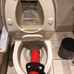 掛川市　店舗トイレ詰まり修理
