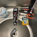掛川市　手洗い自動水栓修理