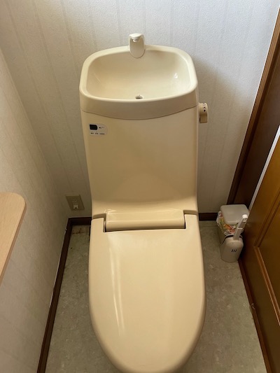 焼津市　洋式トイレ水漏れ修理