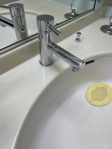 静岡市　手洗い蛇口水漏れ修理