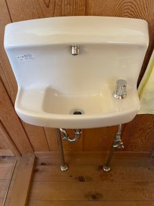 静岡市　トイレ手洗器交換希望