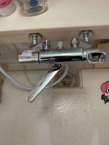 焼津市　浴室蛇口水漏れ修理