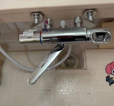 焼津市　浴室蛇口水漏れ修理