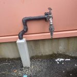 富士市　水栓柱破損修理