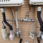 静岡市　給湯器配管水漏れ修理