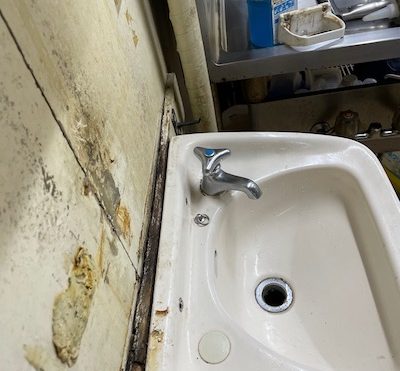 静岡市　手洗器修理