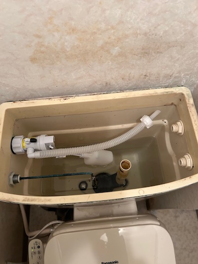 静岡市　トイレ水漏れ修理