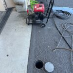 静岡市駿河区中田 高圧洗浄作業