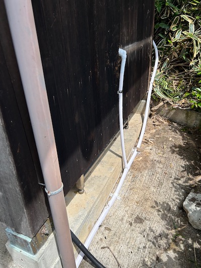 静岡市駿河区用宗  給水管部分補修