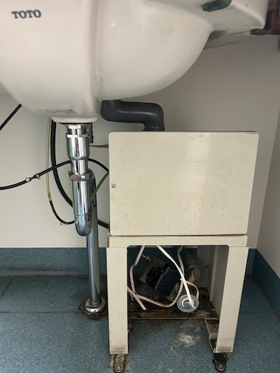 藤枝市　手洗い水栓の不具合修理