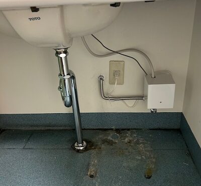 藤枝市　手洗い水栓の不具合修理