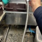 島田市元島田 給水管・水栓取付作業