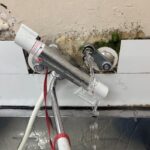 藤枝市築地 壁付水栓交換作業