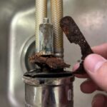 島田市志都呂 台所水栓交換作業