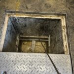 静岡市駿河区小鹿 高圧洗浄作業