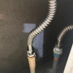 藤枝市大洲 給水管一部交換作業