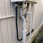 静岡市駿河区小鹿 フレキパイプ交換作業