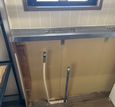 島田市船木 台所水栓交換作業