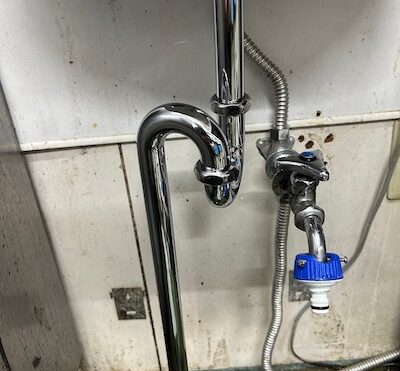 藤枝市　給水管水漏れ修理