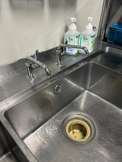 島田市　厨房水栓交換希望