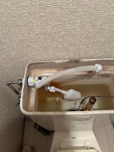 焼津市　トイレ水漏れ修理